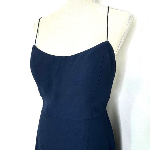 Jenny Yoo Kiara Dress‎ Navy Blue - Picture 3 of 12